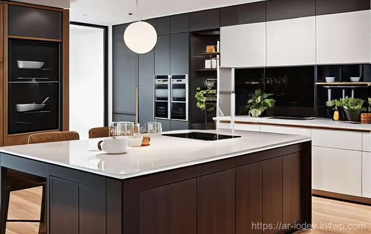 스마트 가전 구매 시 가격 비교 팁 - **Prompt 2: Savvy Shopper Choosing Smart Home Devices**
    "A vibrant and detailed scene set within...